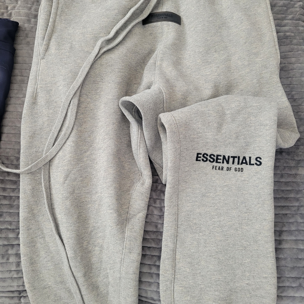Essentials Heather Gray Lounge Sweatpants